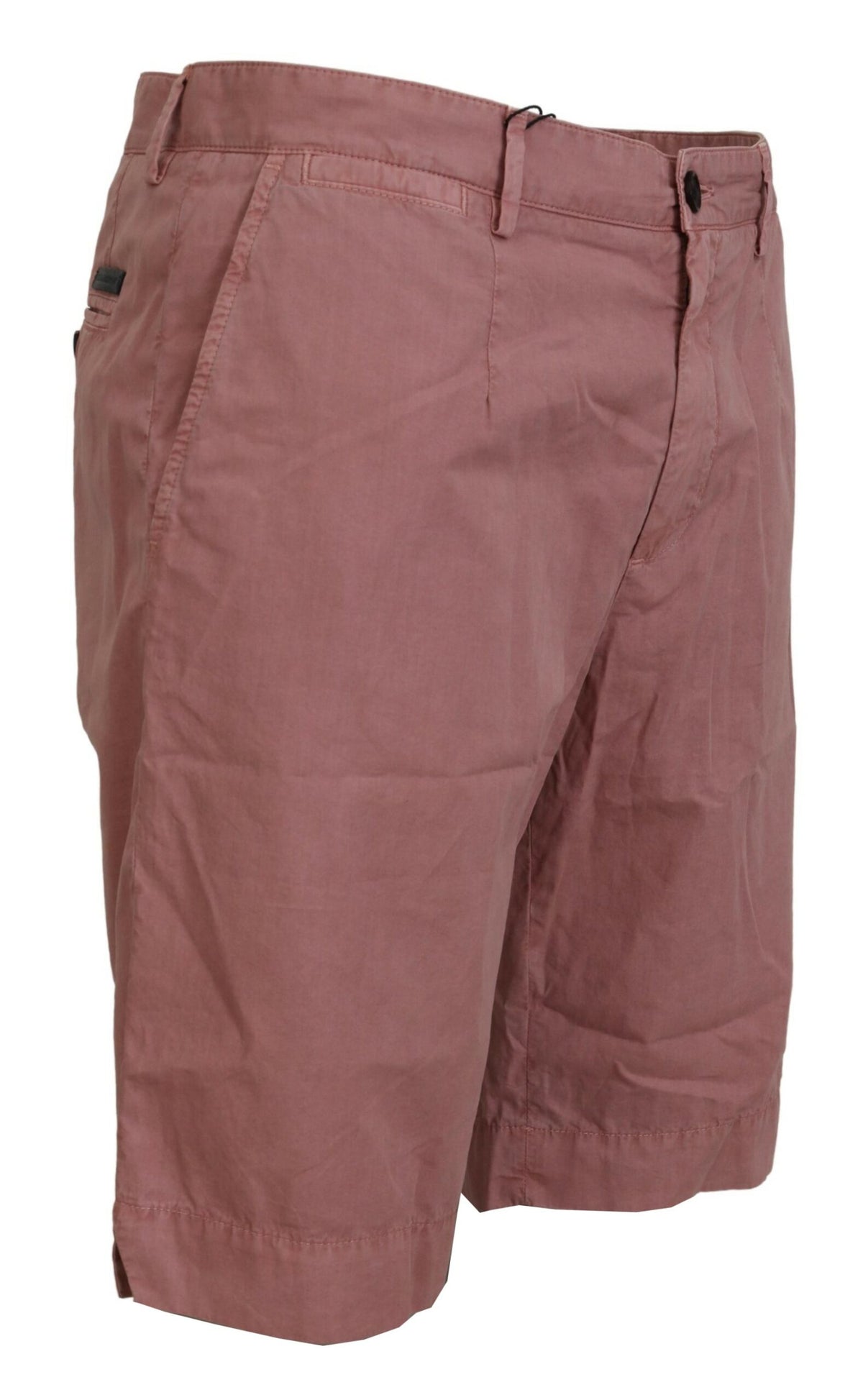 Dolce & Gabbana Pink Chinos Cotton Casual Men's Shorts
