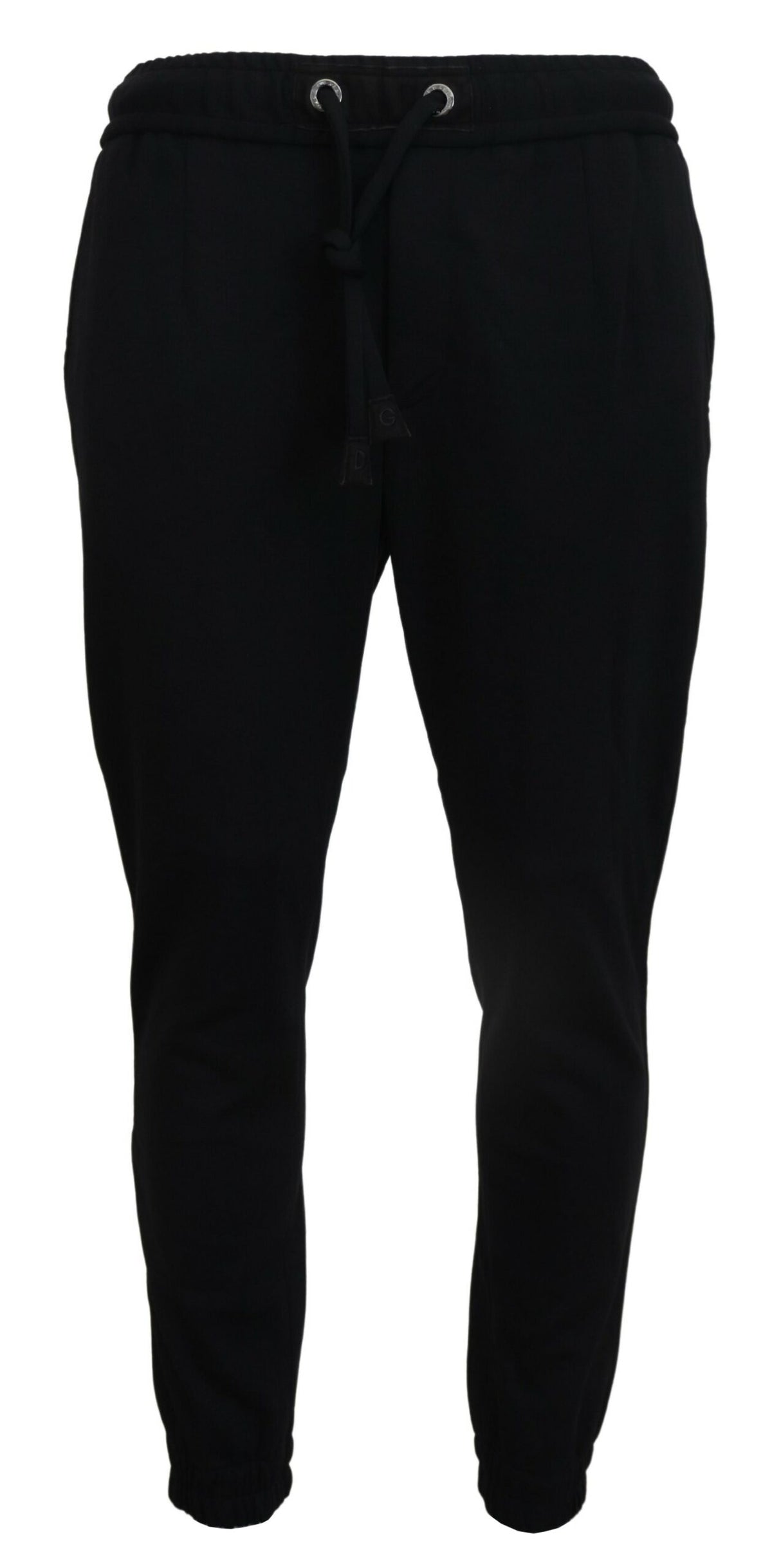 Dolce & Gabbana Men's Black Sport Wool Sweatpants