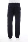 Alpha Studio Blaue Herrenhose aus Baumwolle