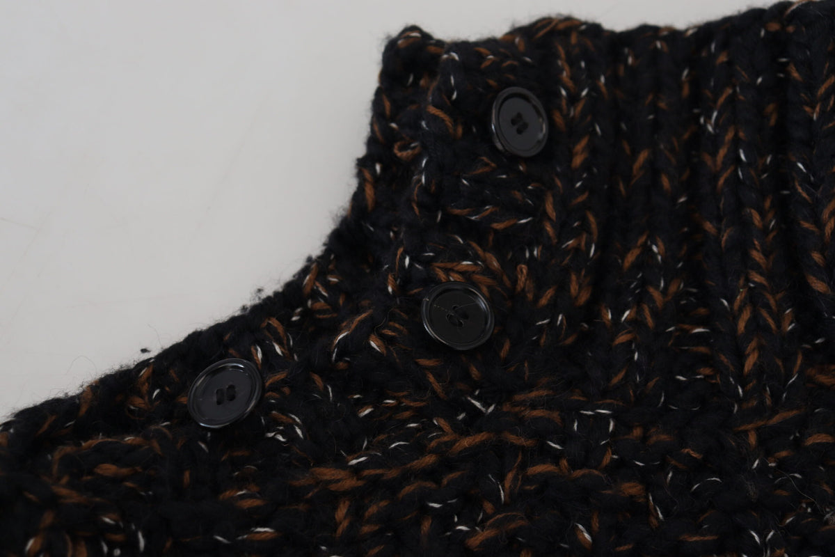 Dolce & Gabbana Brown Fatto A Mano Turtleneck Sweater