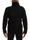 Dolce & Gabbana Brauner Fatto A Mano Rollkragenpullover