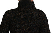 Dolce & Gabbana Brauner Fatto A Mano Rollkragenpullover