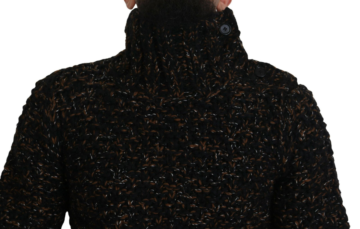 Dolce & Gabbana Brown Fatto A Mano Turtleneck Sweater