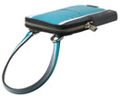 Dolce & Gabbana Blaue Leder Geldbörse Umhängetasche Sling Phone Bag Unisex