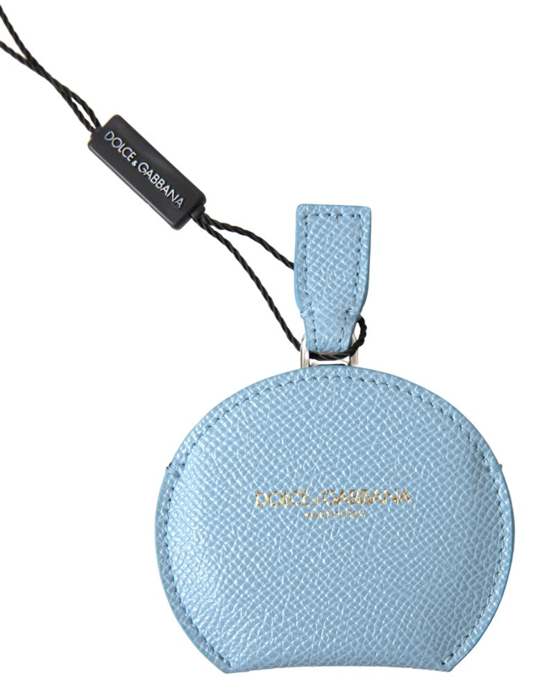 Dolce & Gabbana Light Blue Calfskin Mirror Holder