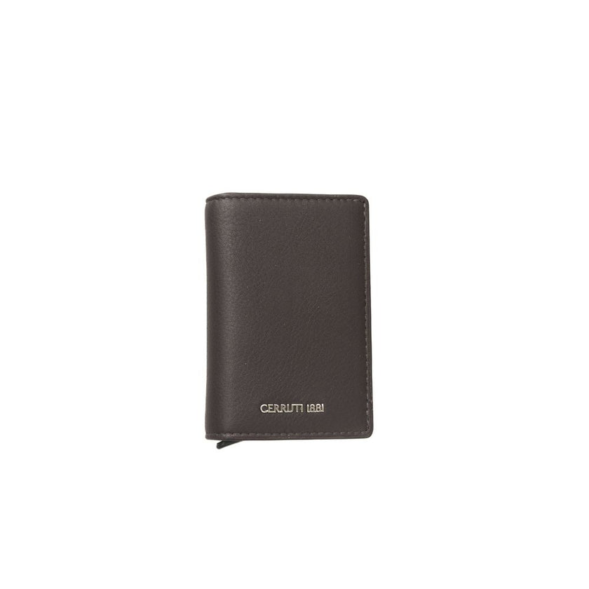 Cerruti 1881 Herren-Brieftasche aus braunem Kalbsleder
