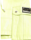Dolce & Gabbana Hellgrüne Herren-Cargo-Bermudashorts aus Baumwolle