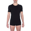 Bikkembergs Herren T-Shirt aus schwarzer Baumwolle