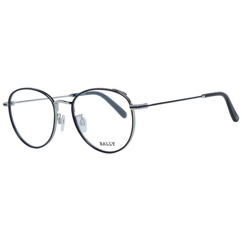 Bally Schwarze Metallbrille (Gestell)