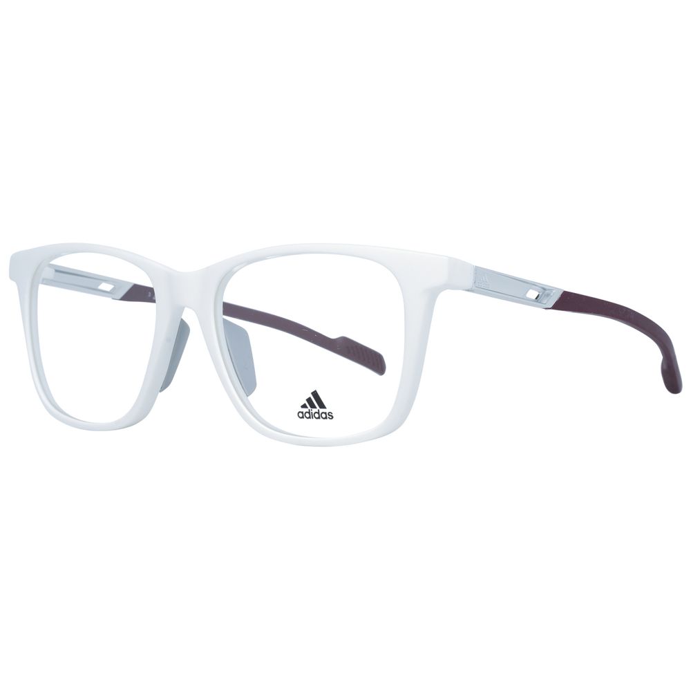Adidas White Plastic Eyeglasses (Frame)