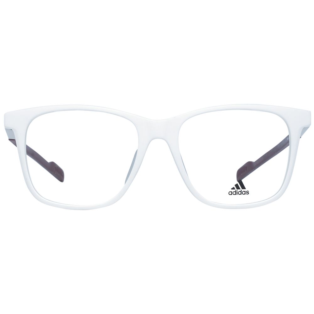 Adidas White Plastic Eyeglasses (Frame)