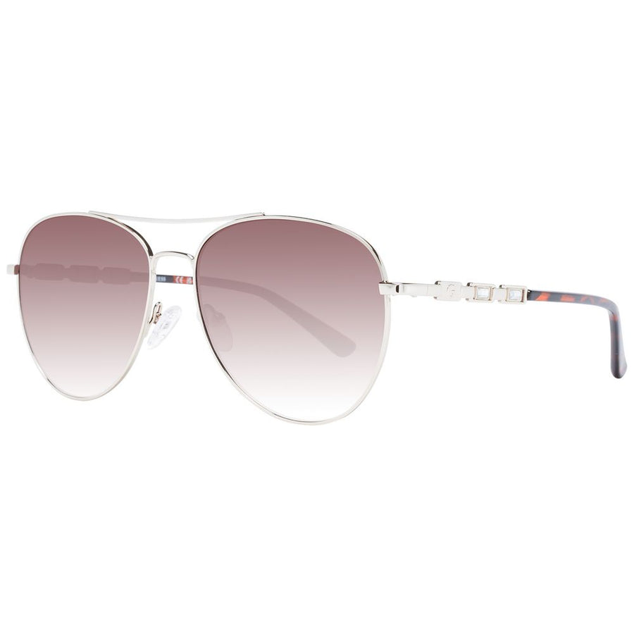 Guess sunglasses in silver metal