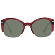 Serengeti-Sonnenbrille aus Acetat und Metall, rot