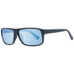 Serengeti Sonnenbrille aus schwarzem Kunststoff