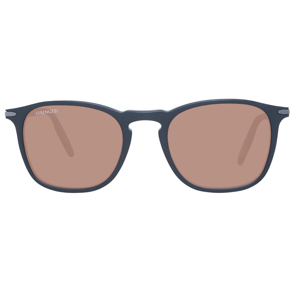 Serengeti Sonnenbrille aus schwarzem Acetat