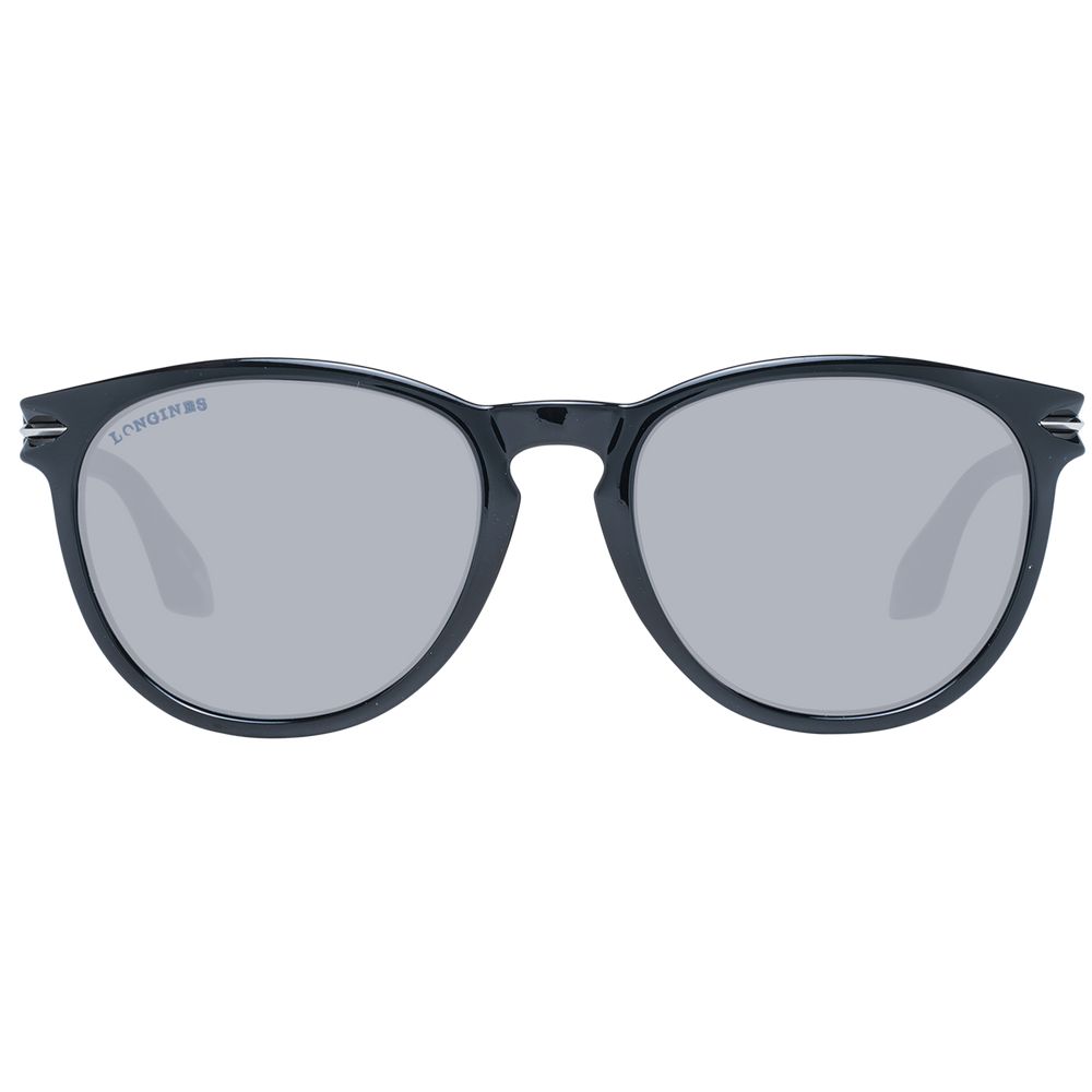 Longines Schwarze Sonnenbrille aus Kunststoff
