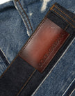 Dolce & Gabbana Blaue zerfledderte Baumwolle Männer Denim Jeans