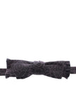 Dolce & Gabbana Graue & Schwarze Wollfliege