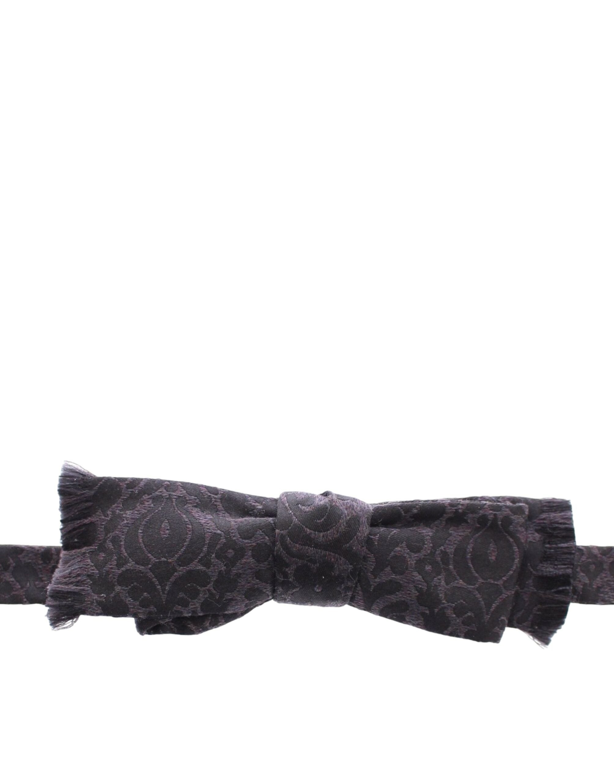 Dolce & Gabbana Graue & Schwarze Wollfliege