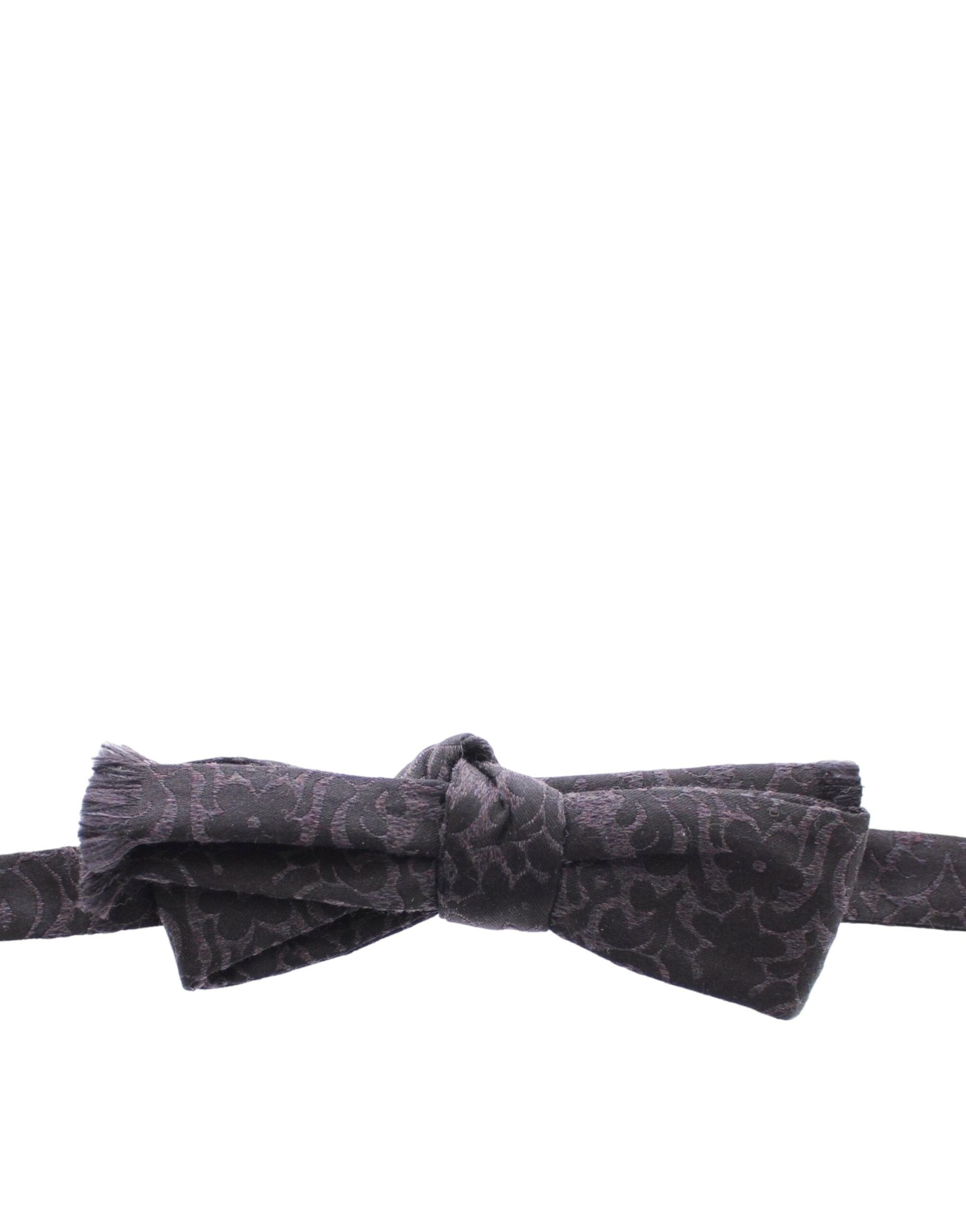 Dolce & Gabbana Graue & Schwarze Wollfliege