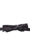 Dolce & Gabbana Graue & Schwarze Wollfliege