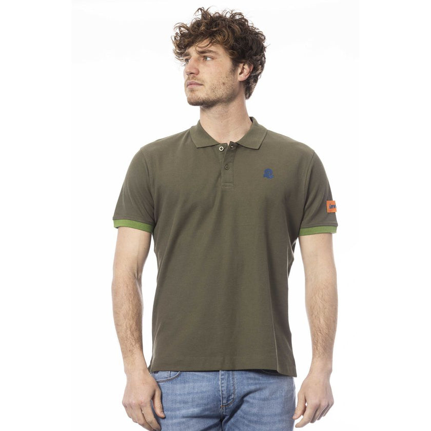 Invicta Green Men's Cotton Polo Shirt