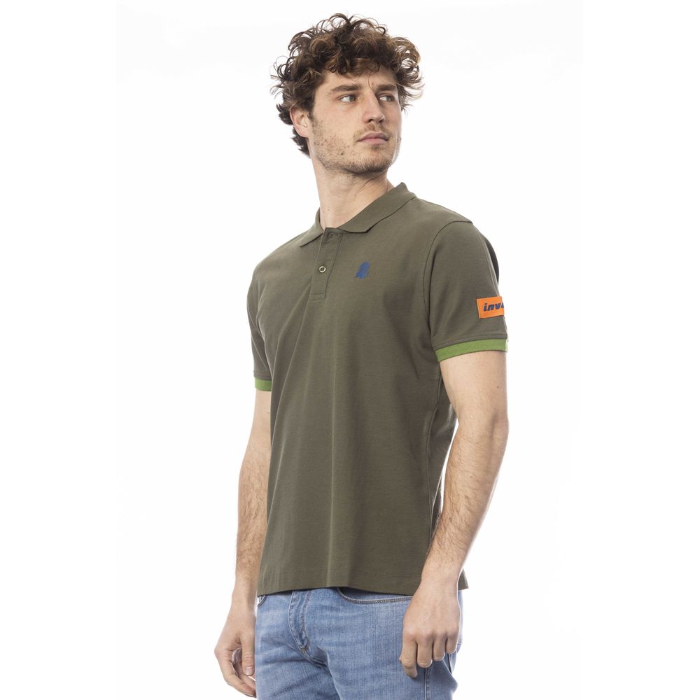 Invicta Green Men's Cotton Polo Shirt