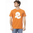 Invicta Orange Baumwolle Herren T-Shirt