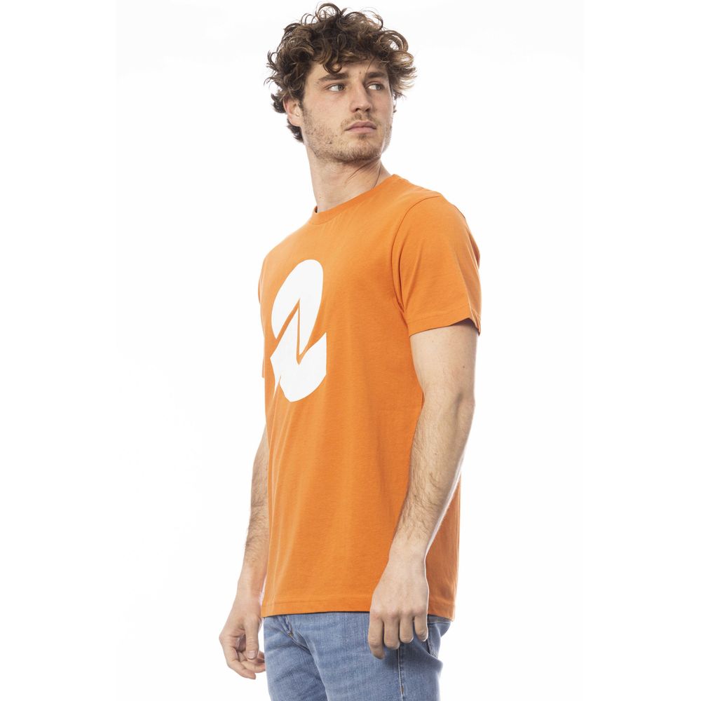 Invicta Orange Baumwolle Herren T-Shirt