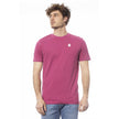 Invicta Lila Baumwolle Herren T-Shirt
