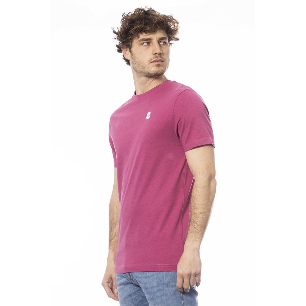 Invicta Lila Baumwolle Herren T-Shirt