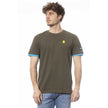 Invicta Men's Green Cotton T-Shirt