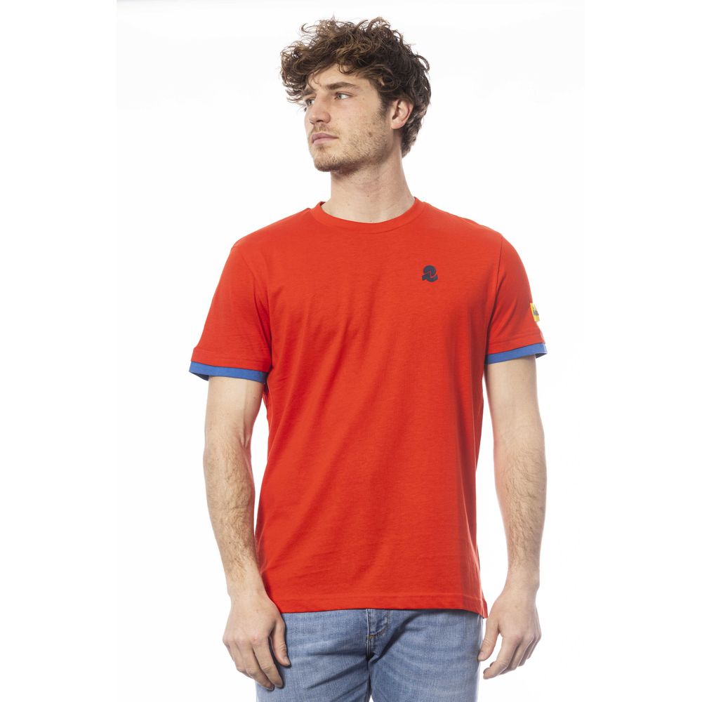 Invicta Herren T-Shirt aus roter Baumwolle