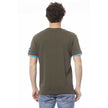 Invicta Men's Green Cotton T-Shirt