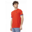 Invicta Herren T-Shirt aus roter Baumwolle