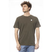Invicta Herren T-Shirt aus grüner Baumwolle