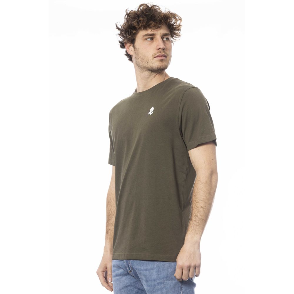 Invicta Herren T-Shirt aus grüner Baumwolle