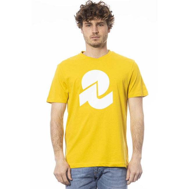 Invicta Men's Yellow Cotton T-Shirt