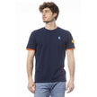 Invicta Blaues Baumwoll-T-Shirt für Herren