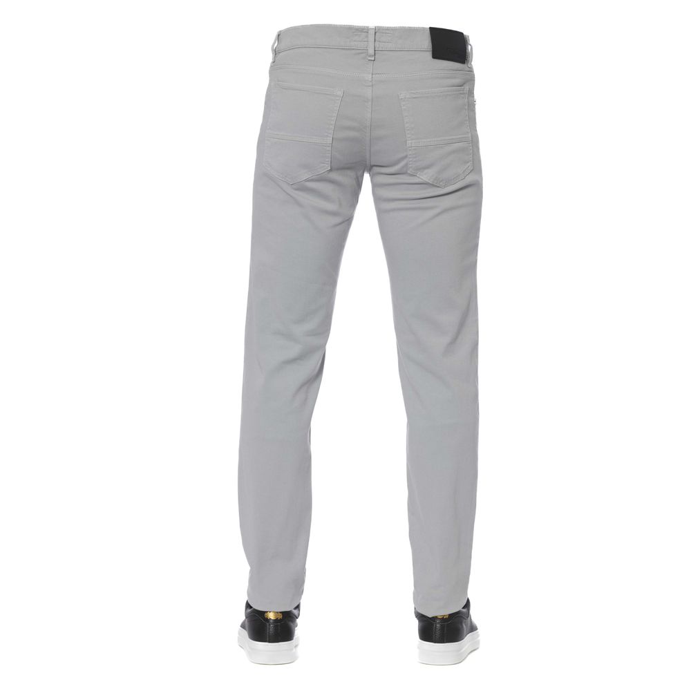 Trussardi Jeans Graue Baumwolle Herrenjeans