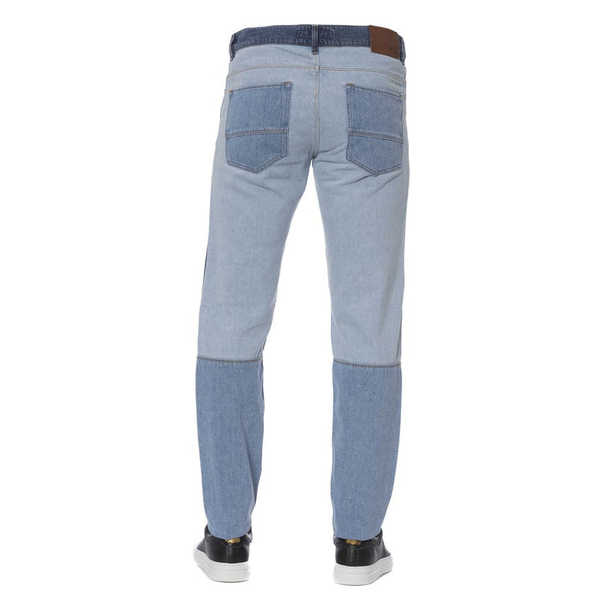 Trussardi Jeans Blue Cotton Men's Jeans