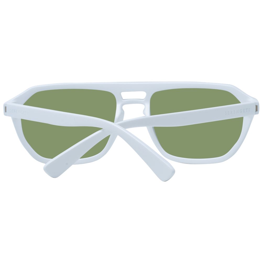 Serengeti Weiße Eco-Nylon-Sonnenbrille