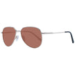 Rose Gold Metal Serengeti Sunglasses