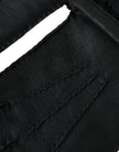 Dolce & Gabbana schwarze Leder-Fell-Handschuhe für kleine Hände