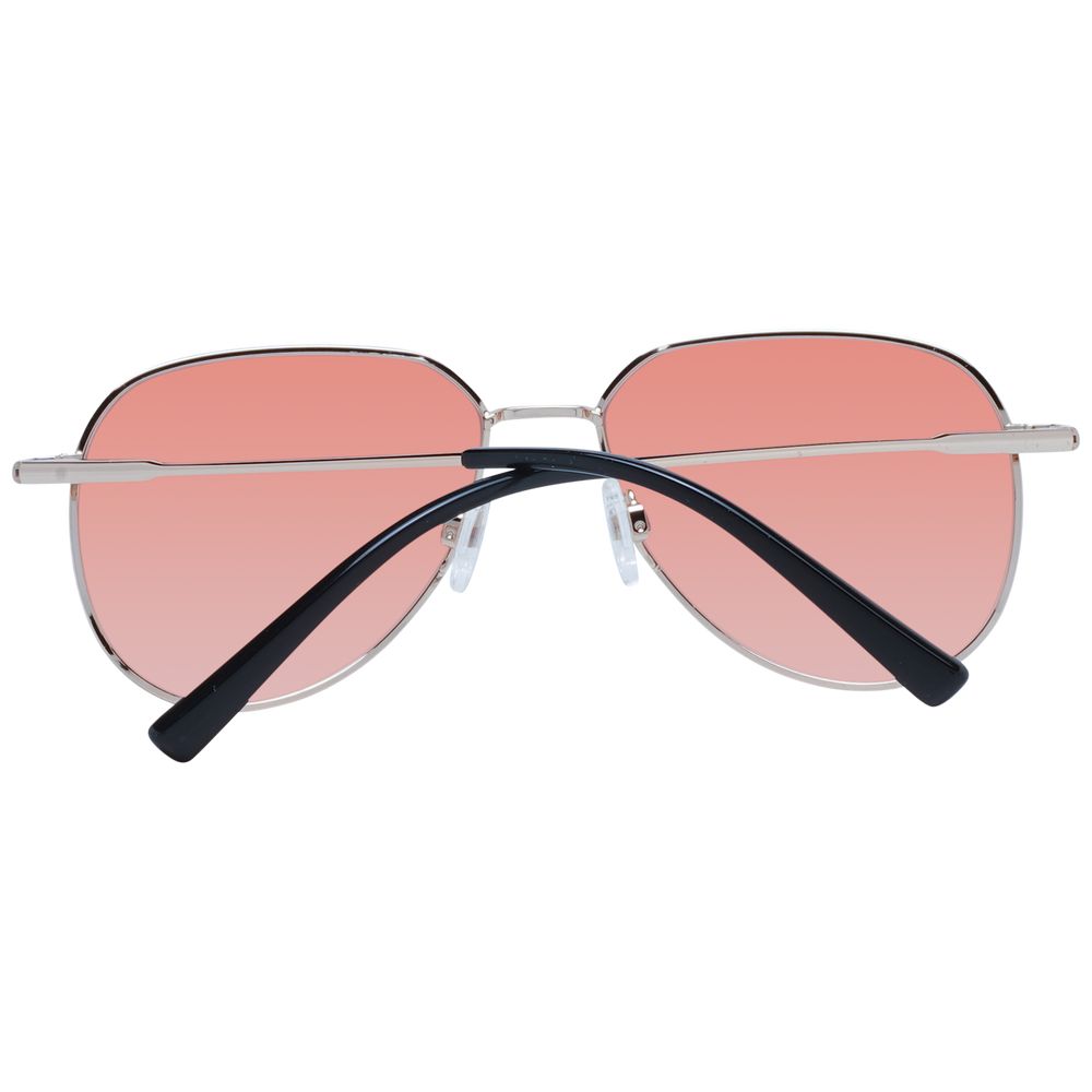 Serengeti Roségold-Metallsonnenbrille