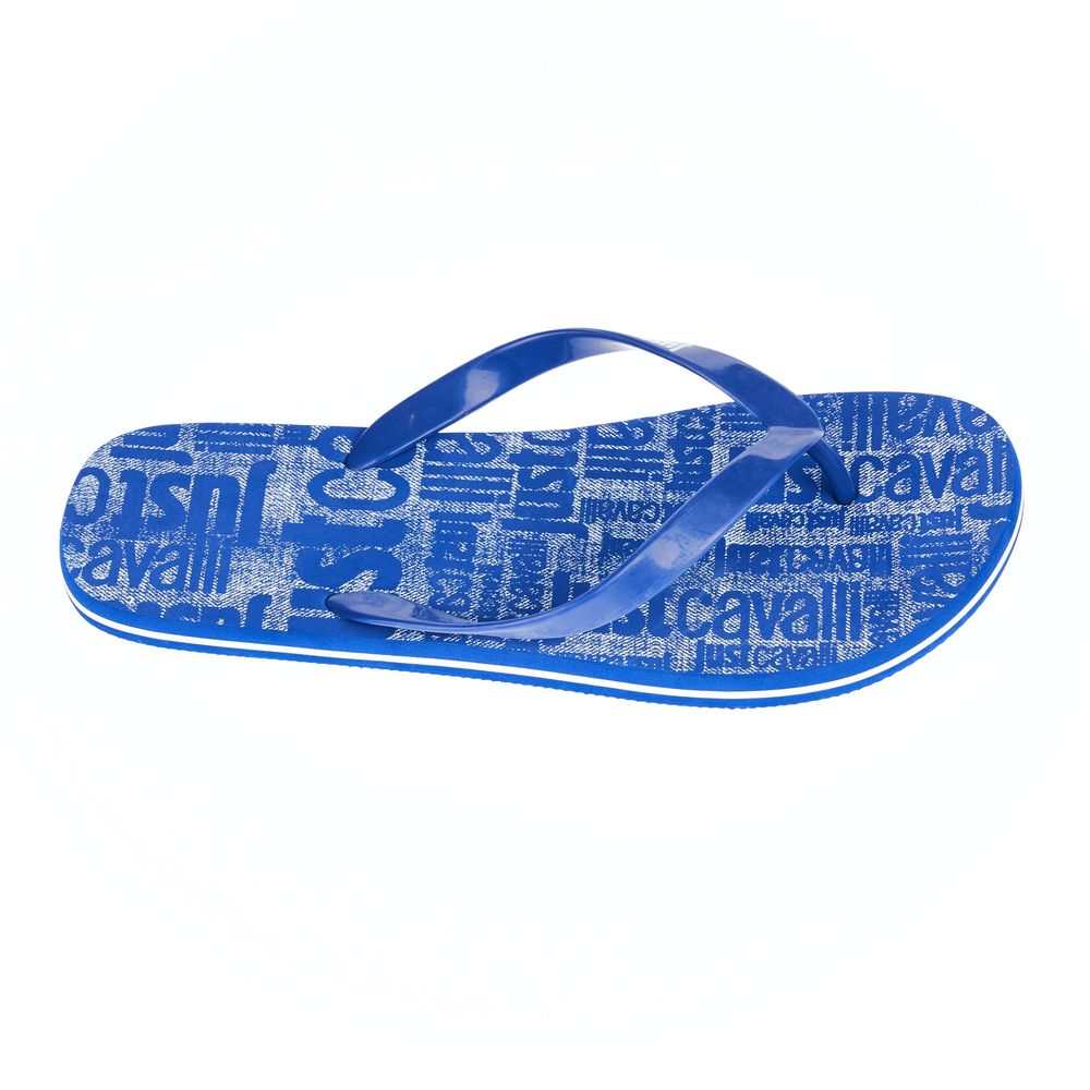 Just Cavalli Light Blue EVA Men's Sandal