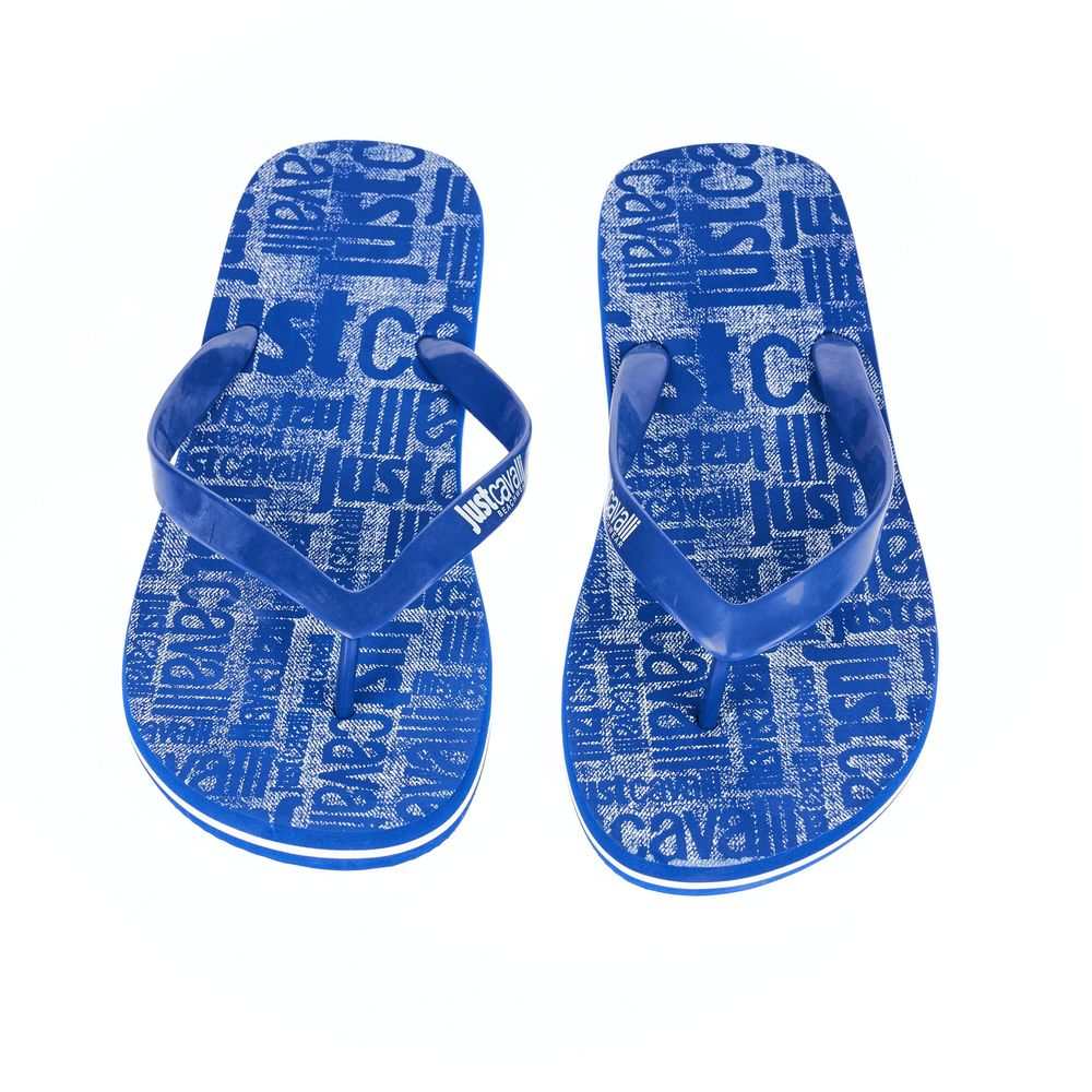 Just Cavalli Light Blue EVA Men's Sandal