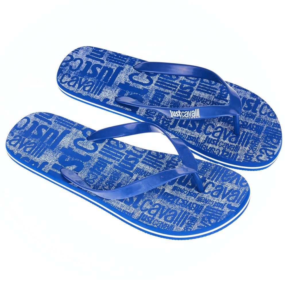 Just Cavalli Light Blue EVA Men's Sandal