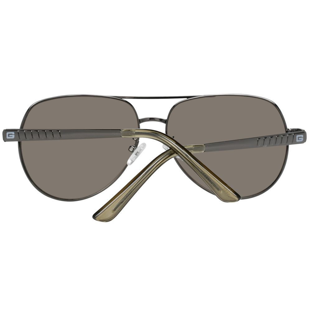 Guess Grey Metal Sunglasses