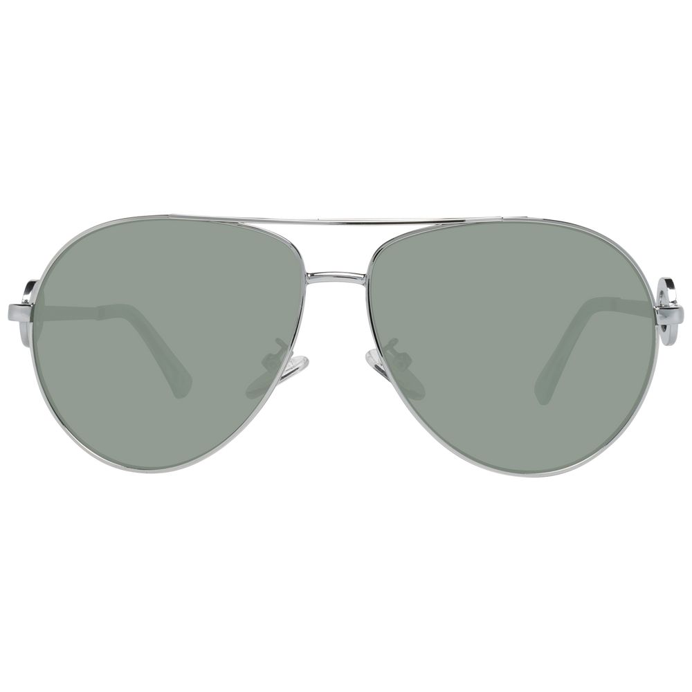 Guess Sonnenbrille aus silbernem Metall